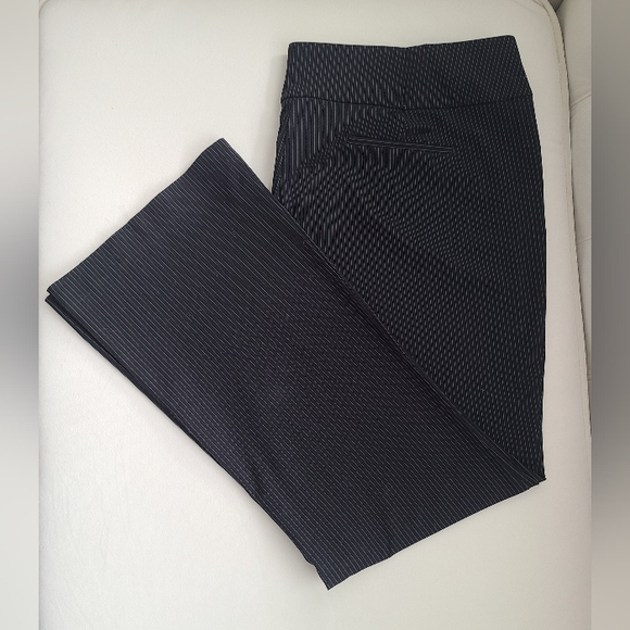RICKI'S Black Pinstripe Pants - Picture 1 of 5